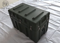 Pasokan Kotak Roto Molded Cases, Peralatan Militer Packing Hard Case Shipping Containers
